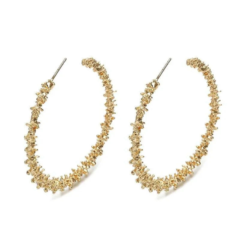 Nugget Hoop Earrings