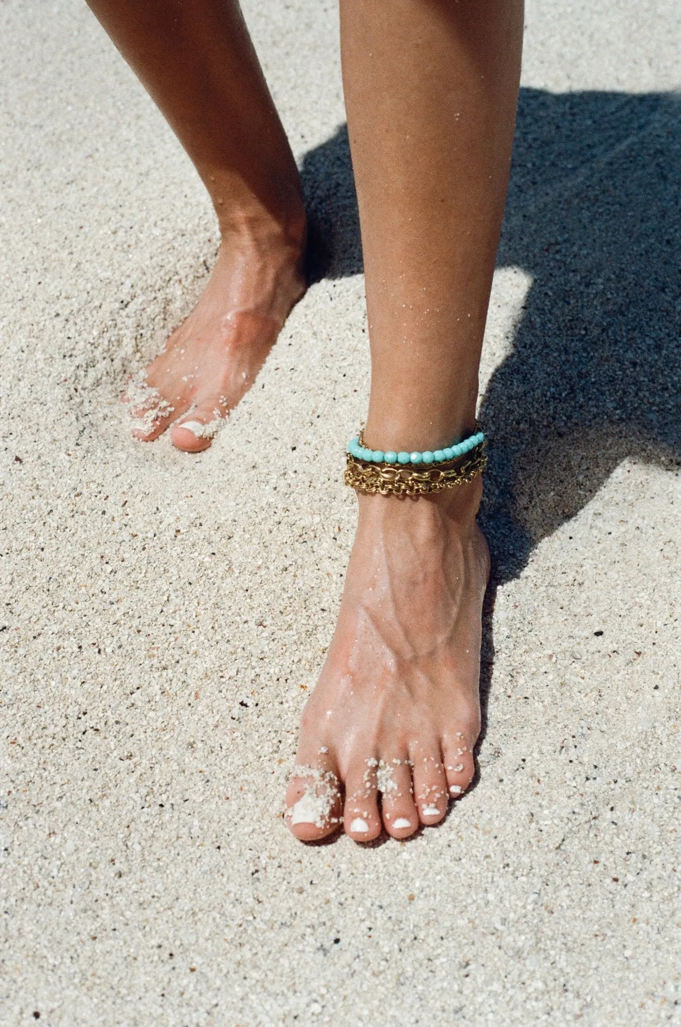 Ocean Blue Anklet