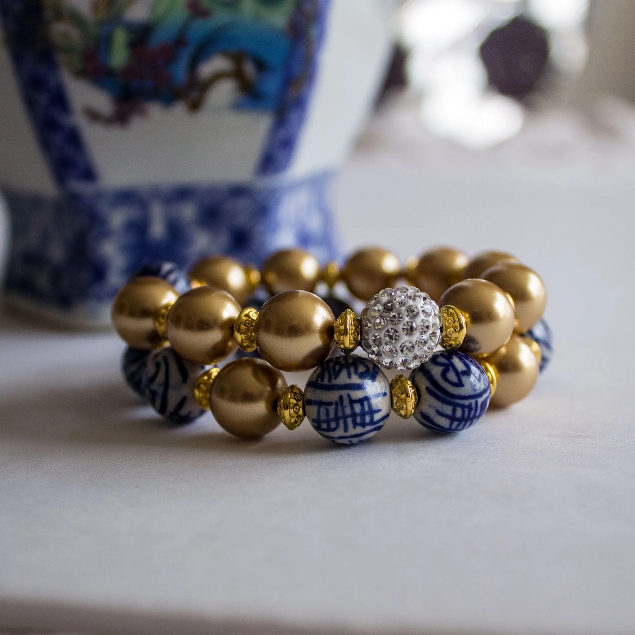 Orient Blue bracelet