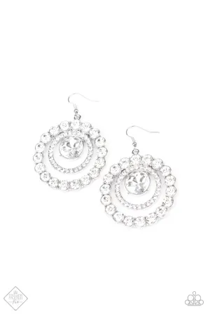 Paparazzi Glitzy Gamble - White - May 2020 Fashion Fix