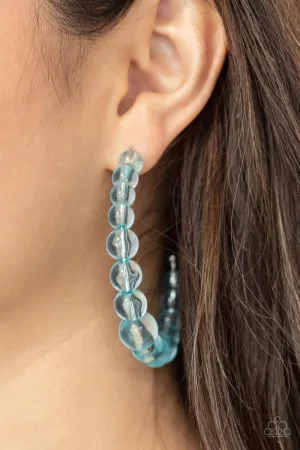 Paparazzi In The Clear Earrings Blue