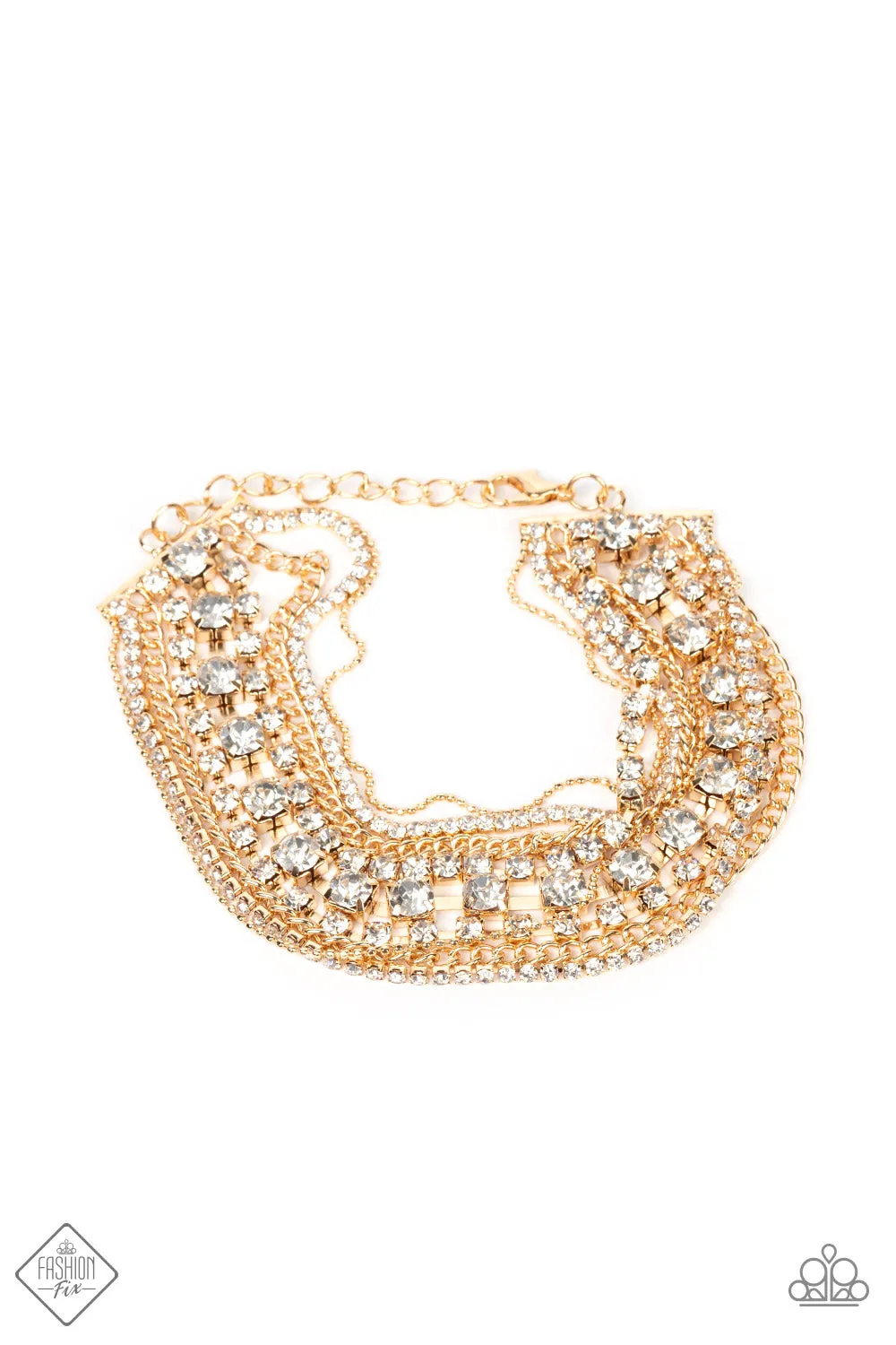 PAPARAZZI Interstellar Interlude - Gold BRACELETS