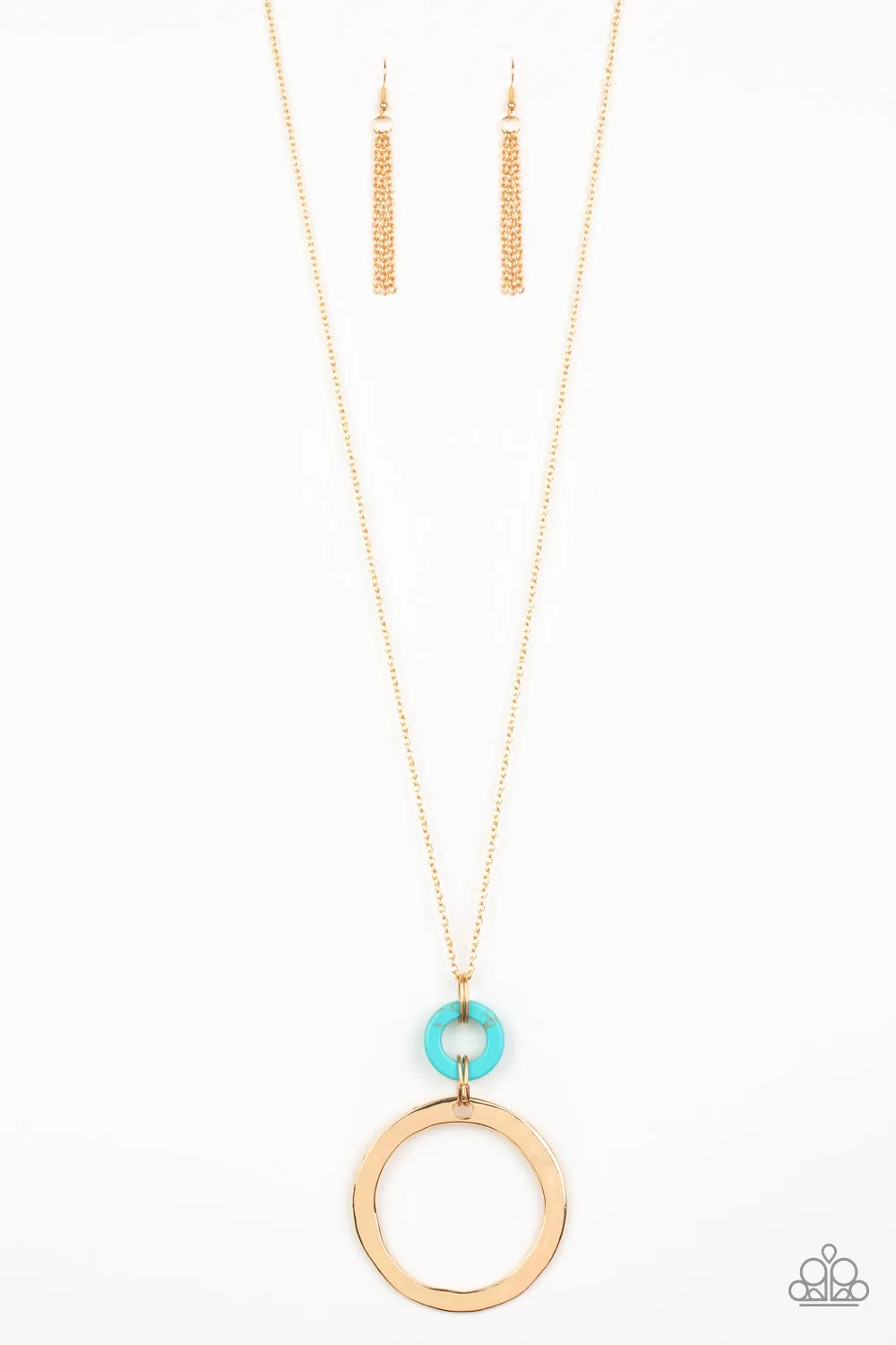 Paparazzi Optical Illusion - Gold Necklace