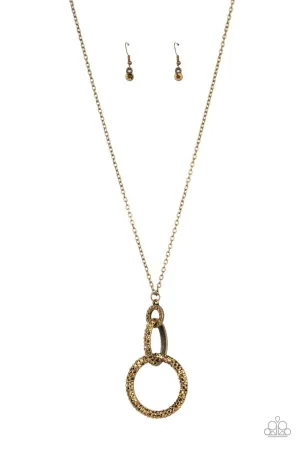 Paparazzi Radiant Ringleader - Brass Necklace
