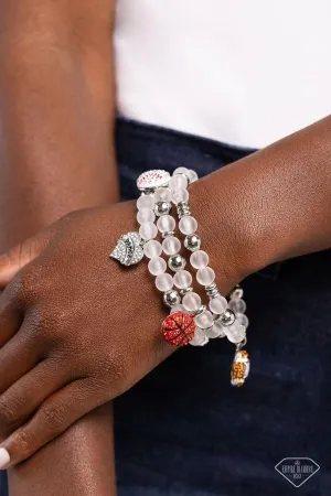 Paparazzi Sports Fan Bracelet Multi                 (Empire Diamond Exclusive)