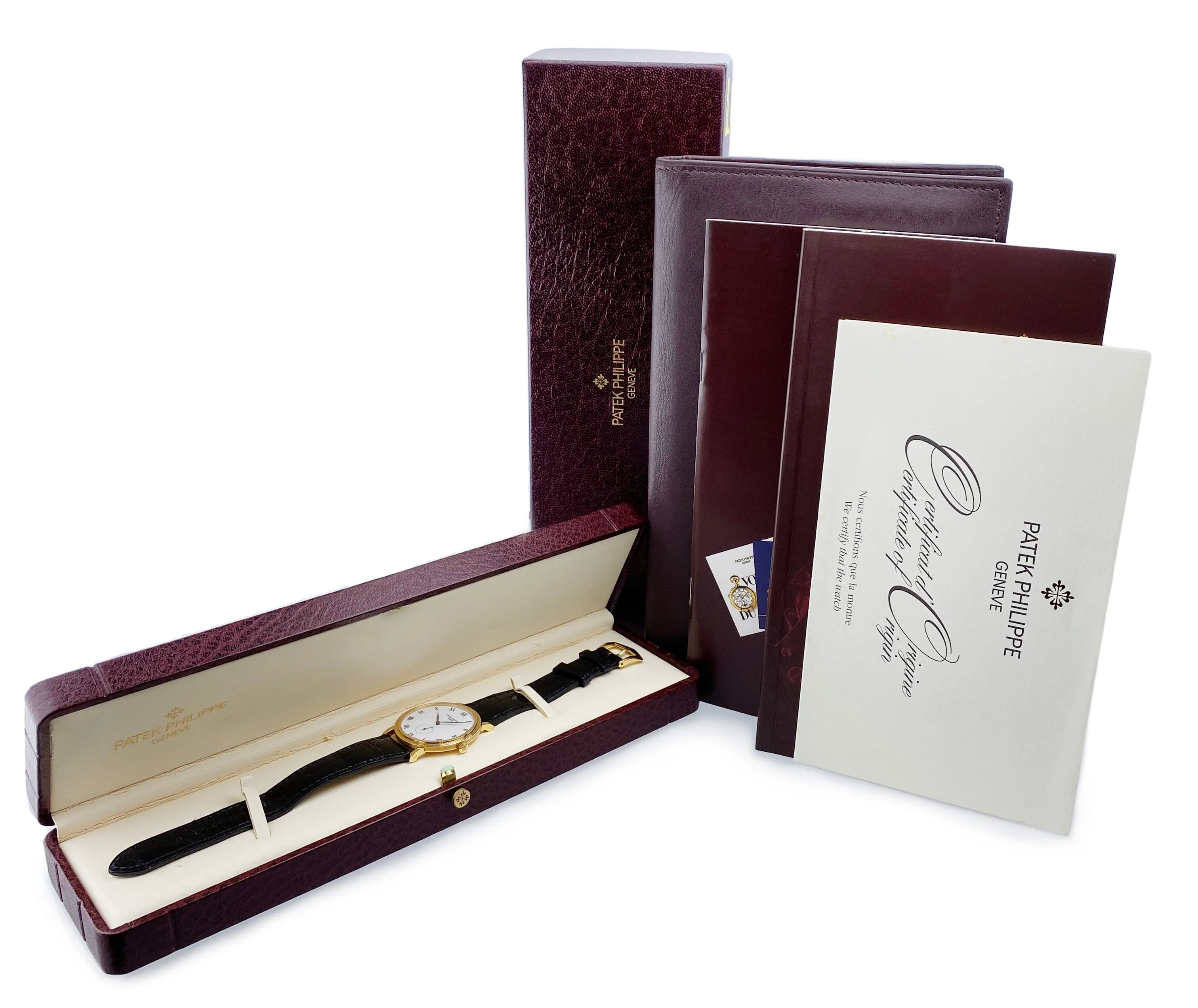 Patek Philippe Calatrava 3919J Mens Watch Box Papers