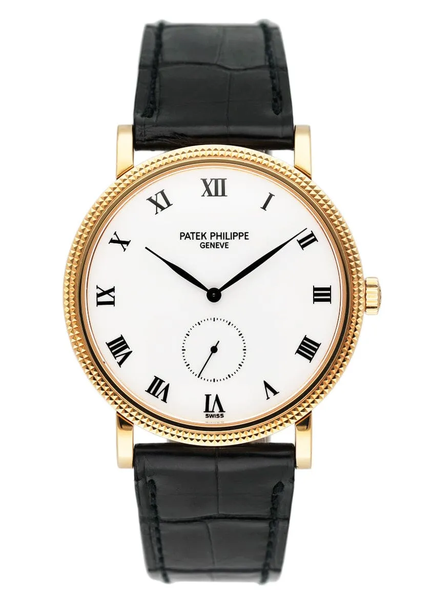 Patek Philippe Calatrava 3919J Mens Watch Box Papers