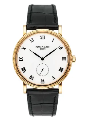 Patek Philippe Calatrava 3919J Mens Watch Box Papers