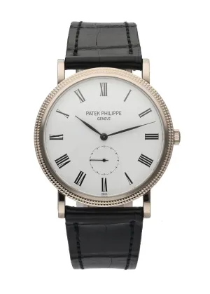 Patek Philippe Calatrava 5119G White Gold Mens Watch