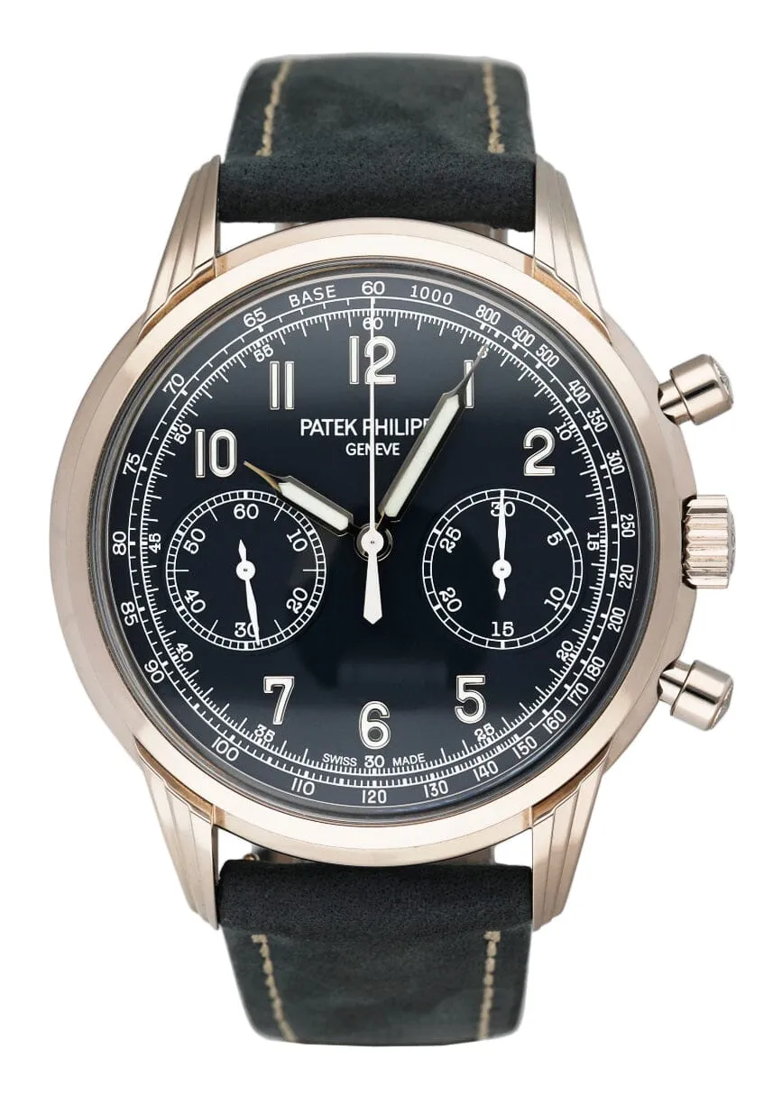Patek Philippe Complication 5172G Blue Dial Mens Watch Box Papers
