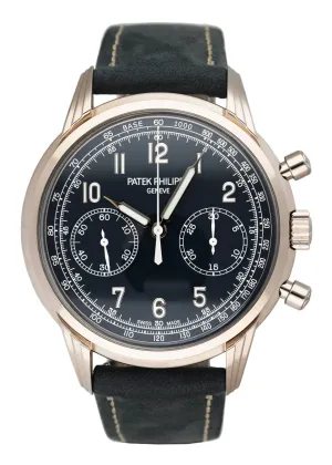 Patek Philippe Complication 5172G Blue Dial Mens Watch Box Papers