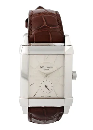 Patek Philippe Gondolo 5111 18k White Gold Mens Watch With Papers