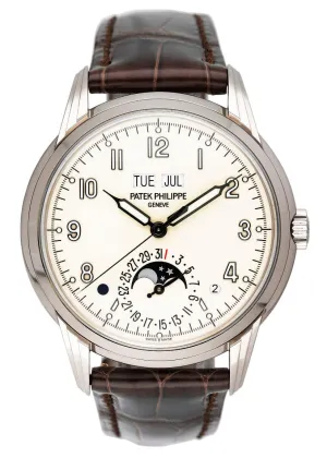 Patek Philippe Grand Complications 5320G Cream Dial Mens Watch Box Papers