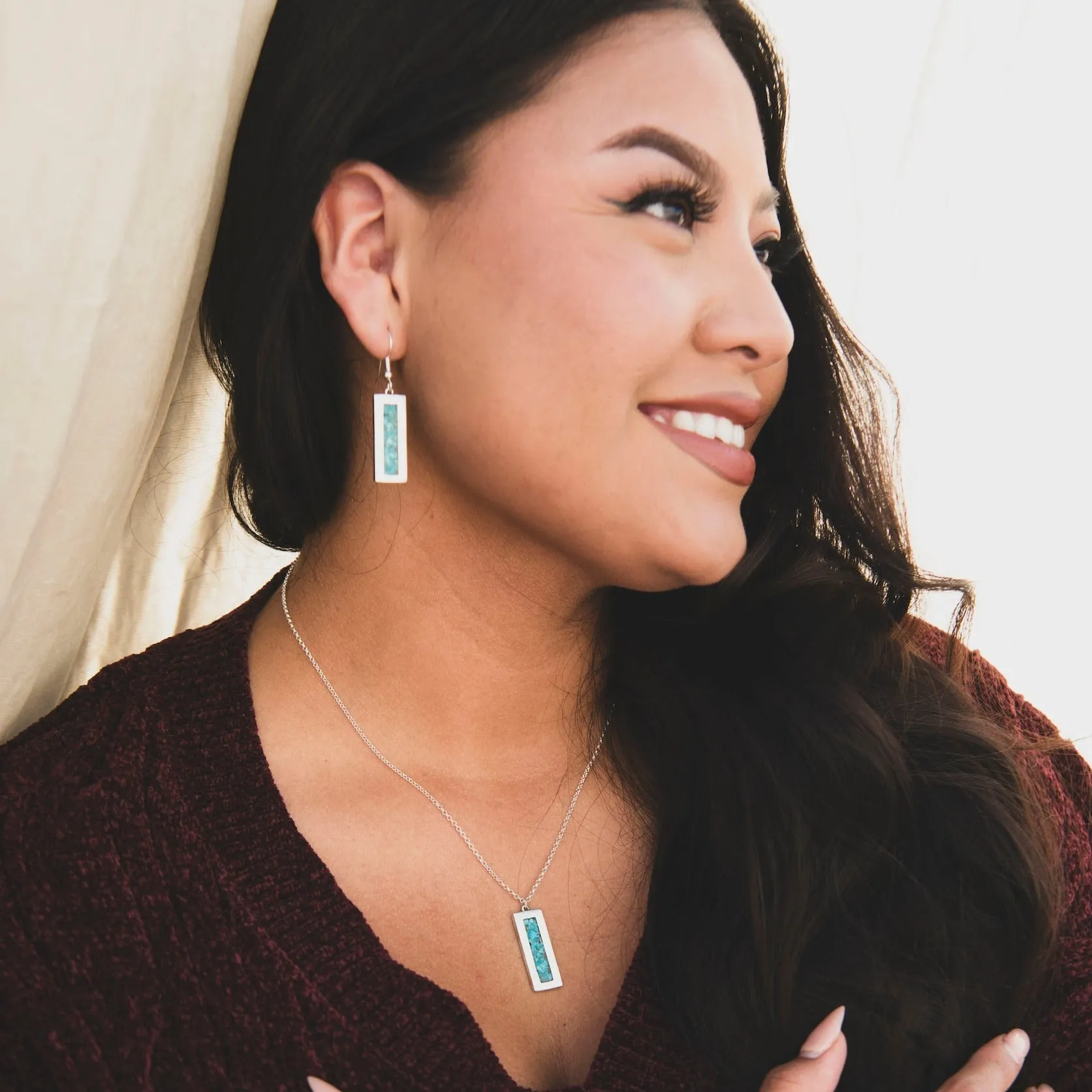 Radiante: Vista Turquoise Pendant