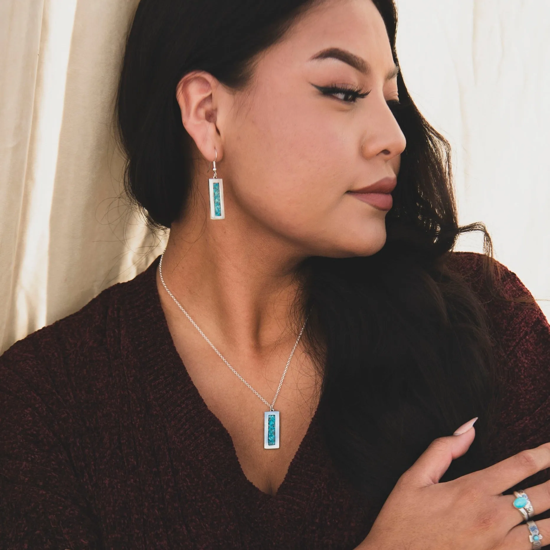 Radiante: Vista Turquoise Pendant