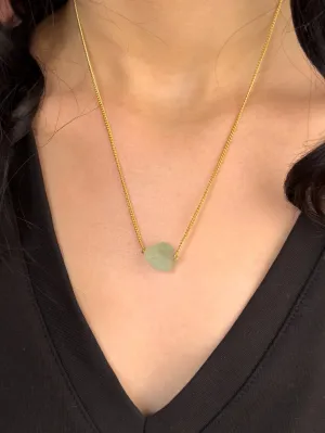 Raw Fluorite Necklace