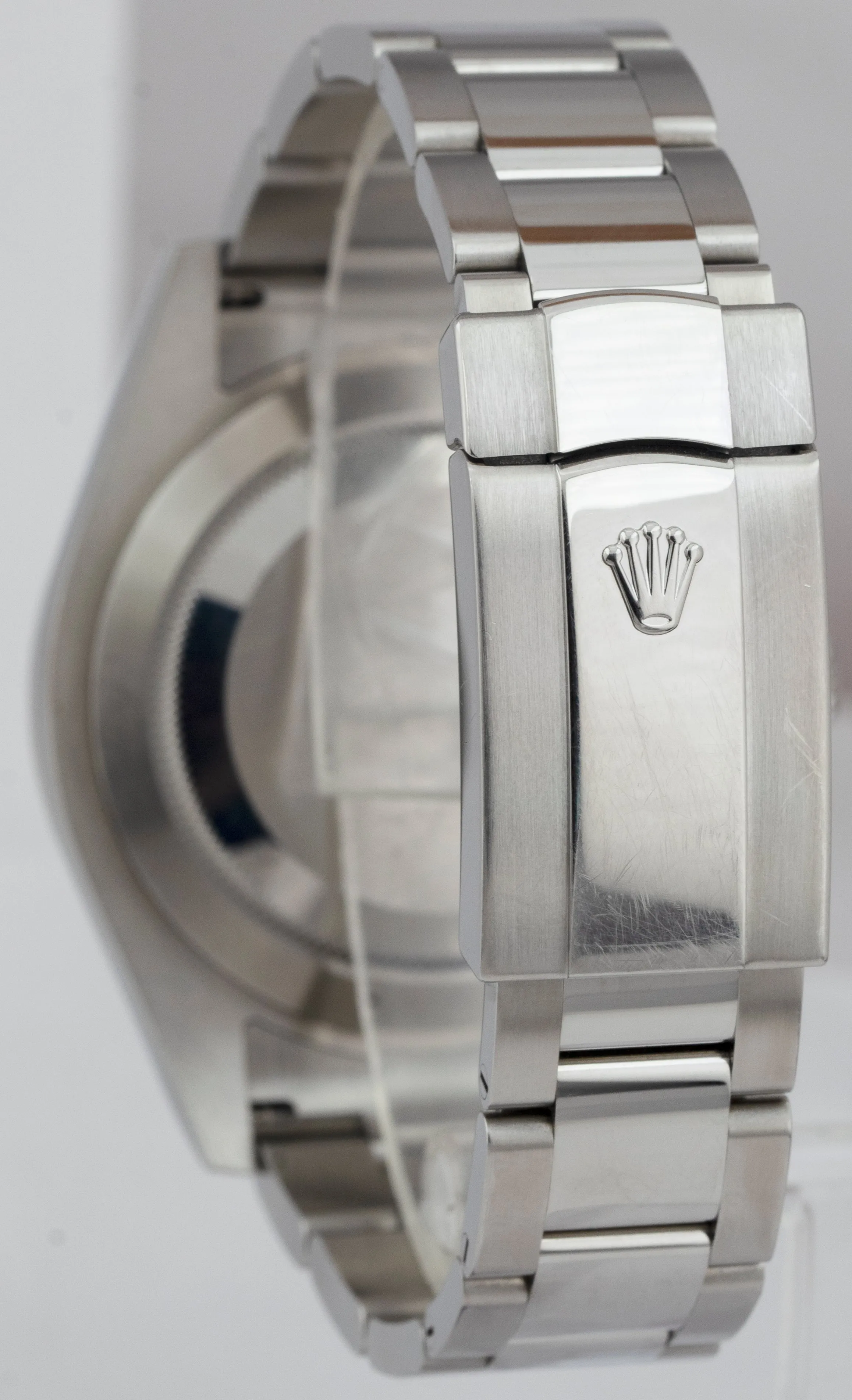 Rolex DateJust II 41mm White 41mm Fluted Stainless Steel Oyster Watch 116334