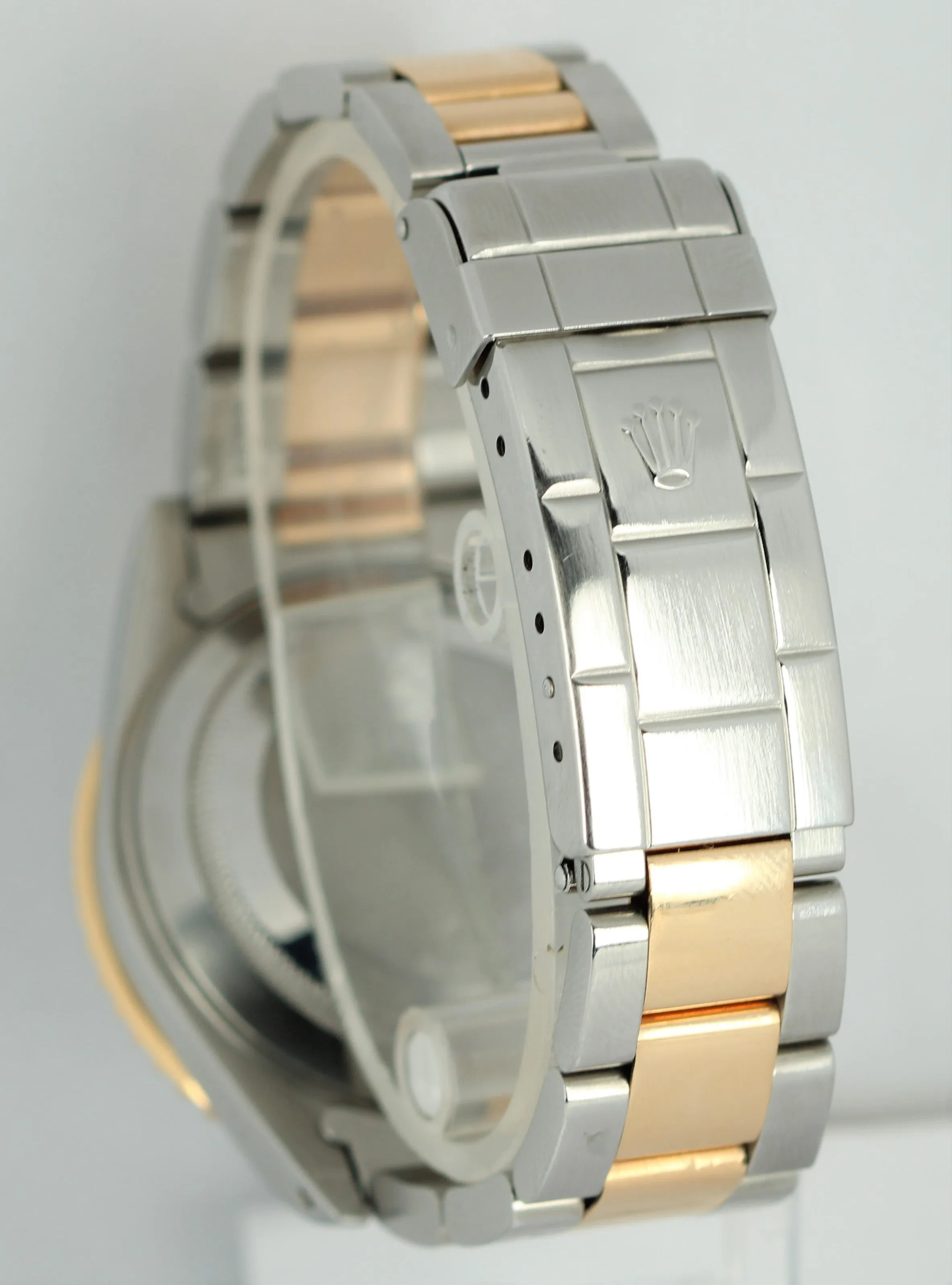 Rolex Submariner Two-Tone 18K Gold Stainless Steel Blue 40mm Oyster Watch 16613