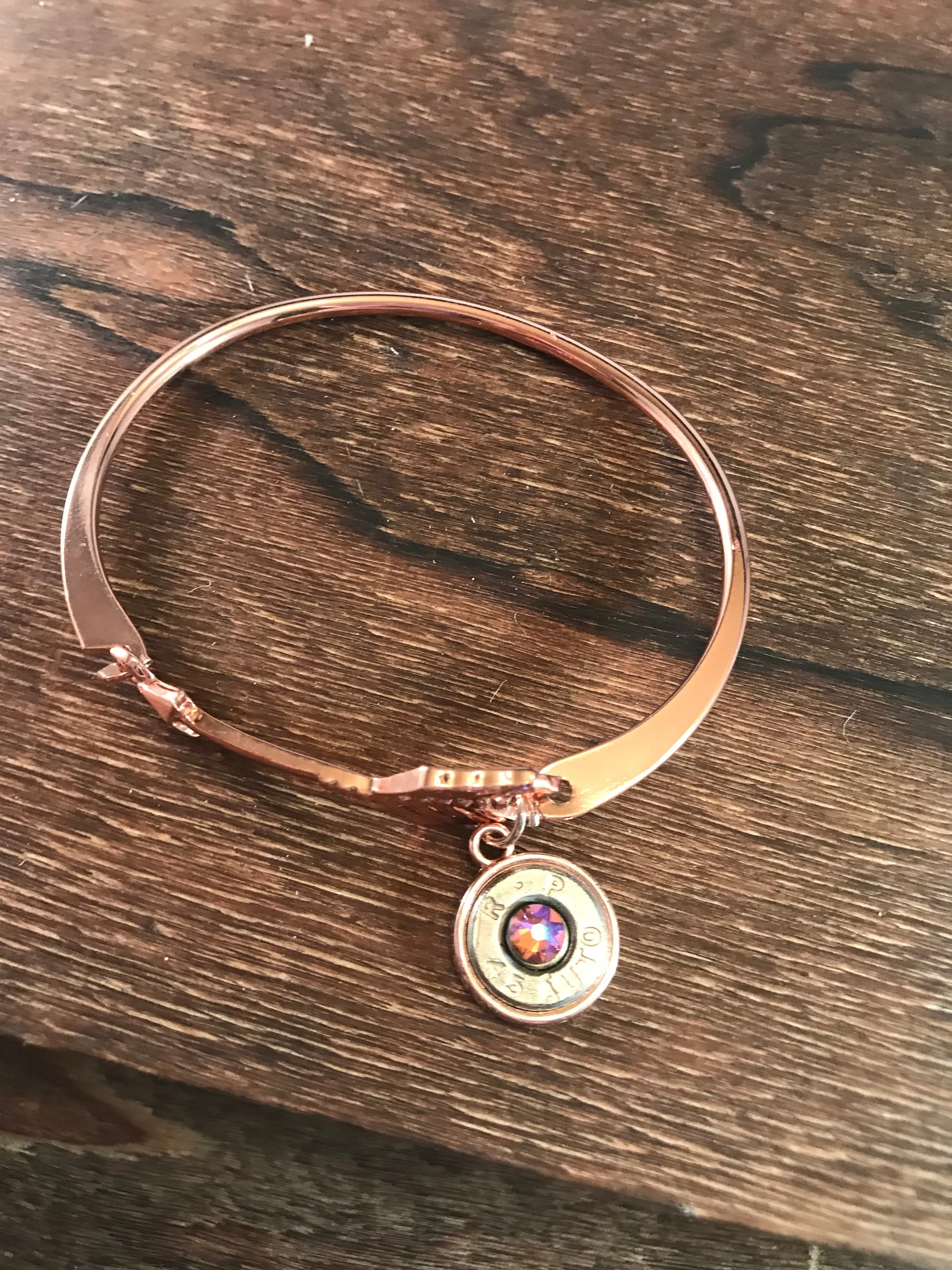 Rose gold arrow bracelet