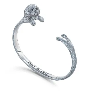 Shih Tzu Breed Jewelry Cuddle Cuff Bracelet