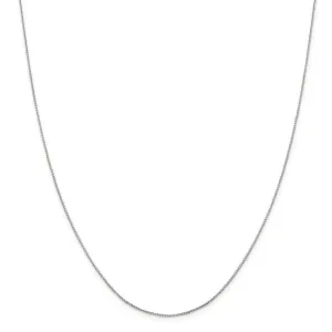 Silver D.C 0.60-mm 8 Sided Mirror Box Chain