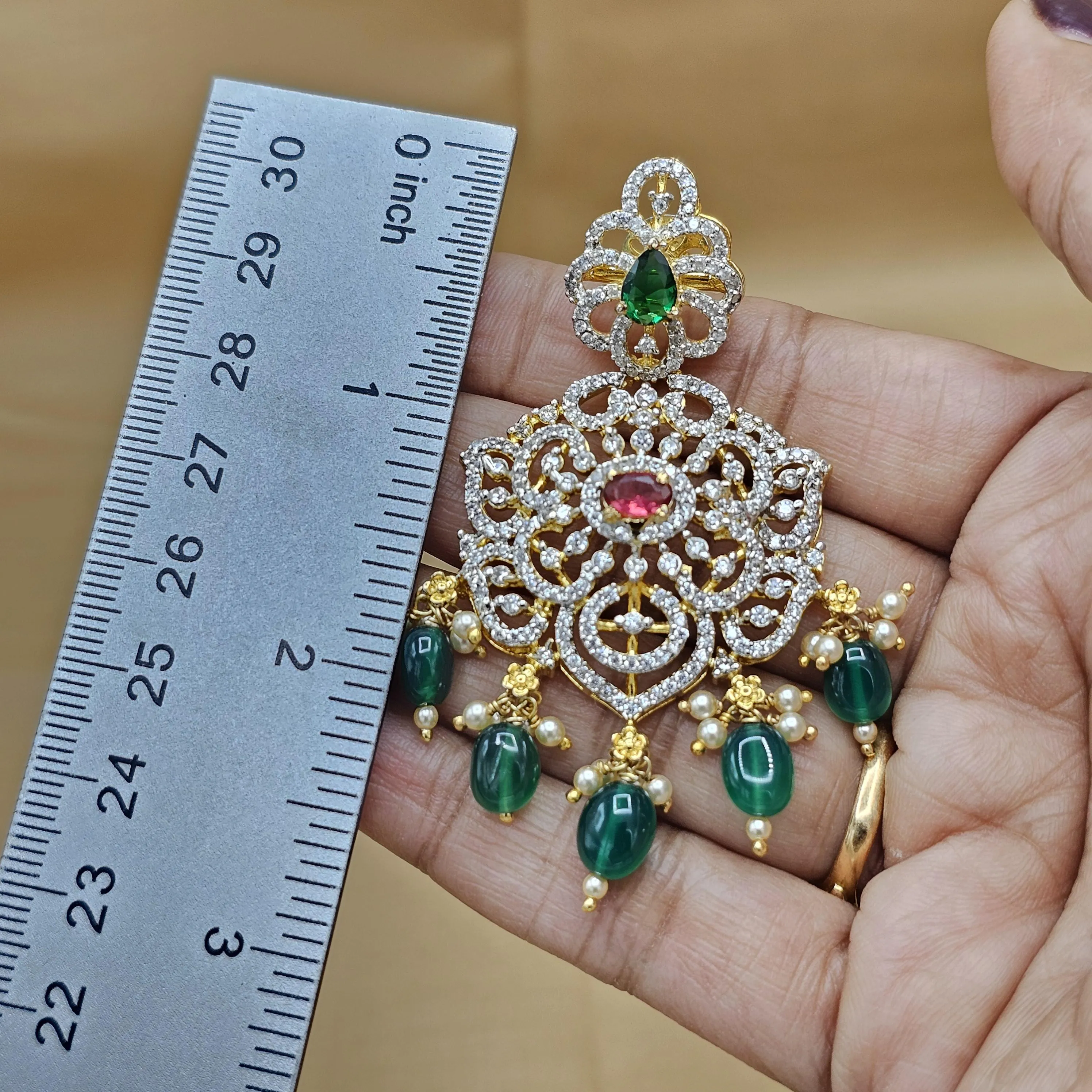 Silver Diamond earrings
