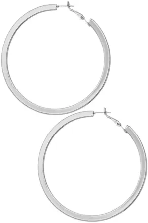 Silver Hoop earrings