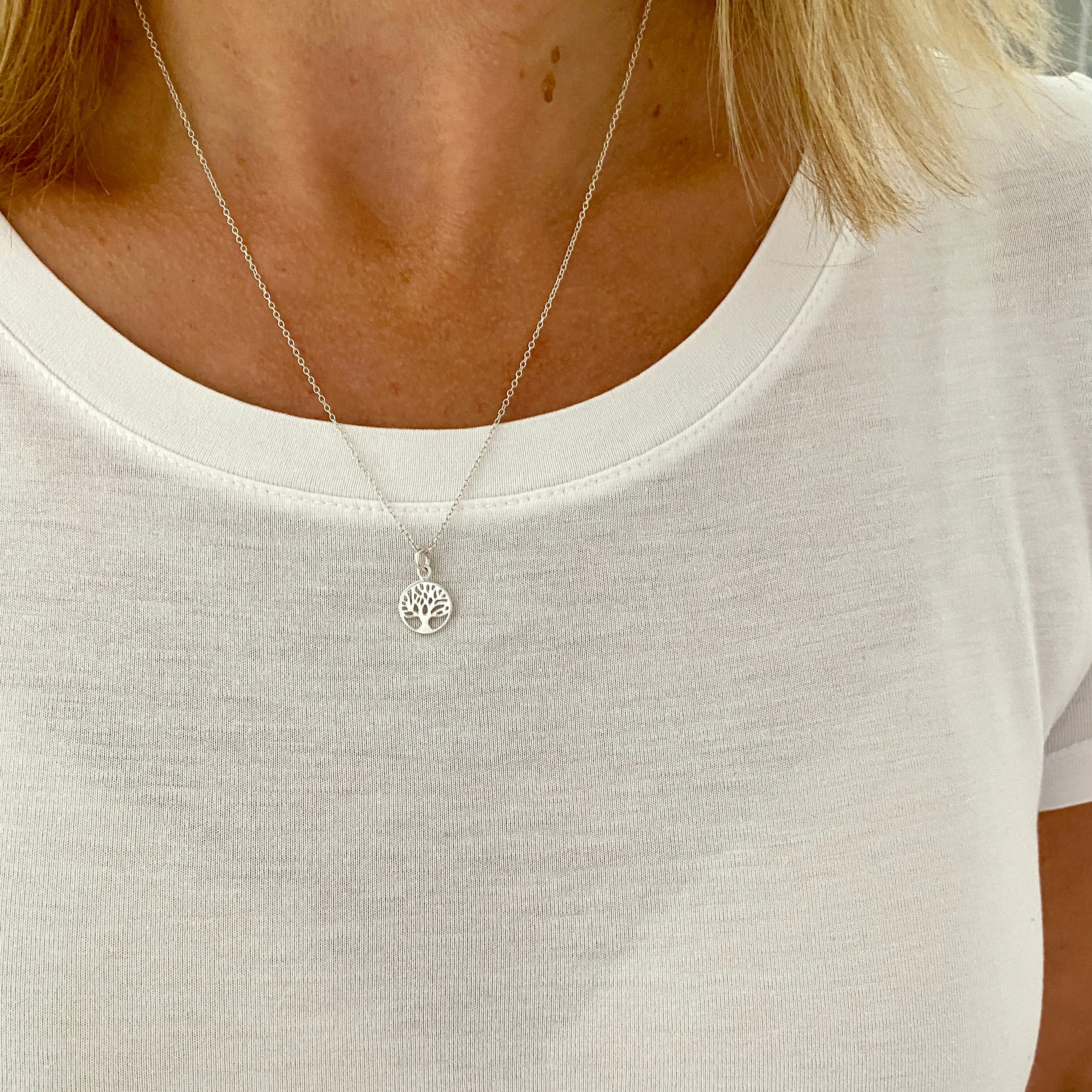 Silver Tree of Life Necklace