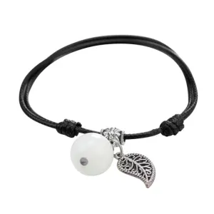 Simple Luminous Bead Anklet Bracelet for Women