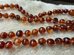 Small Beads Amber Necklace