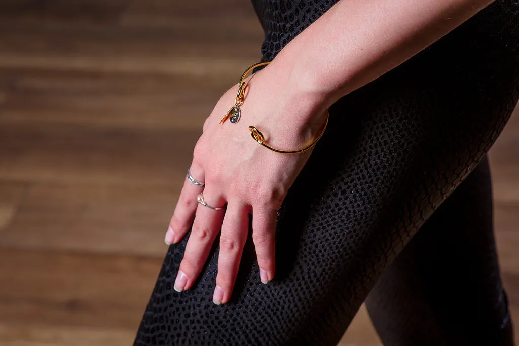 SNAKE KNOT CUFF