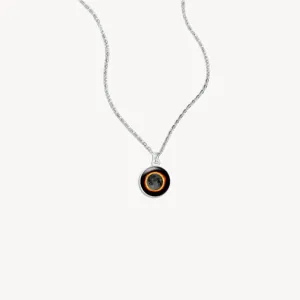 Solar Eclipse Charmed Simplicity Necklace
