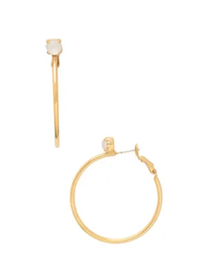 Sorrelli Mini Serafina Hoop Earrings - Icicle