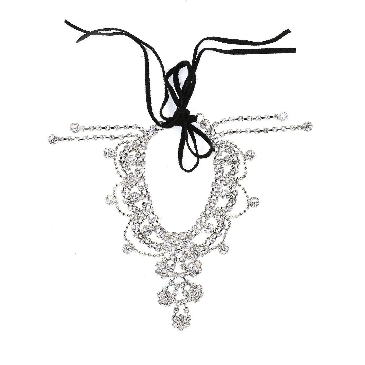 Sparkling Crystal Rhinestone Anklets for Heels and Sandals - Hypoallergenic and Durable