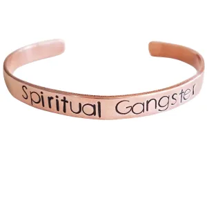 Spiritual Gangster Mantra Cuff