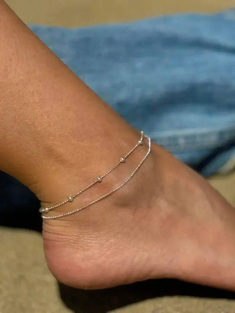Sterling Silver Anklet