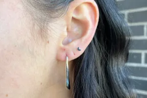 Sterling Silver Long Drop Earrings