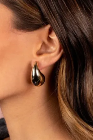 Tear Drop Earrings: Large