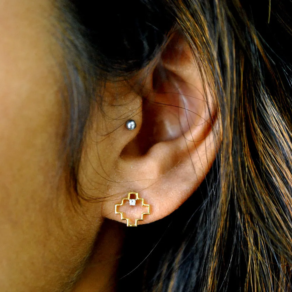 Tetris Earrings