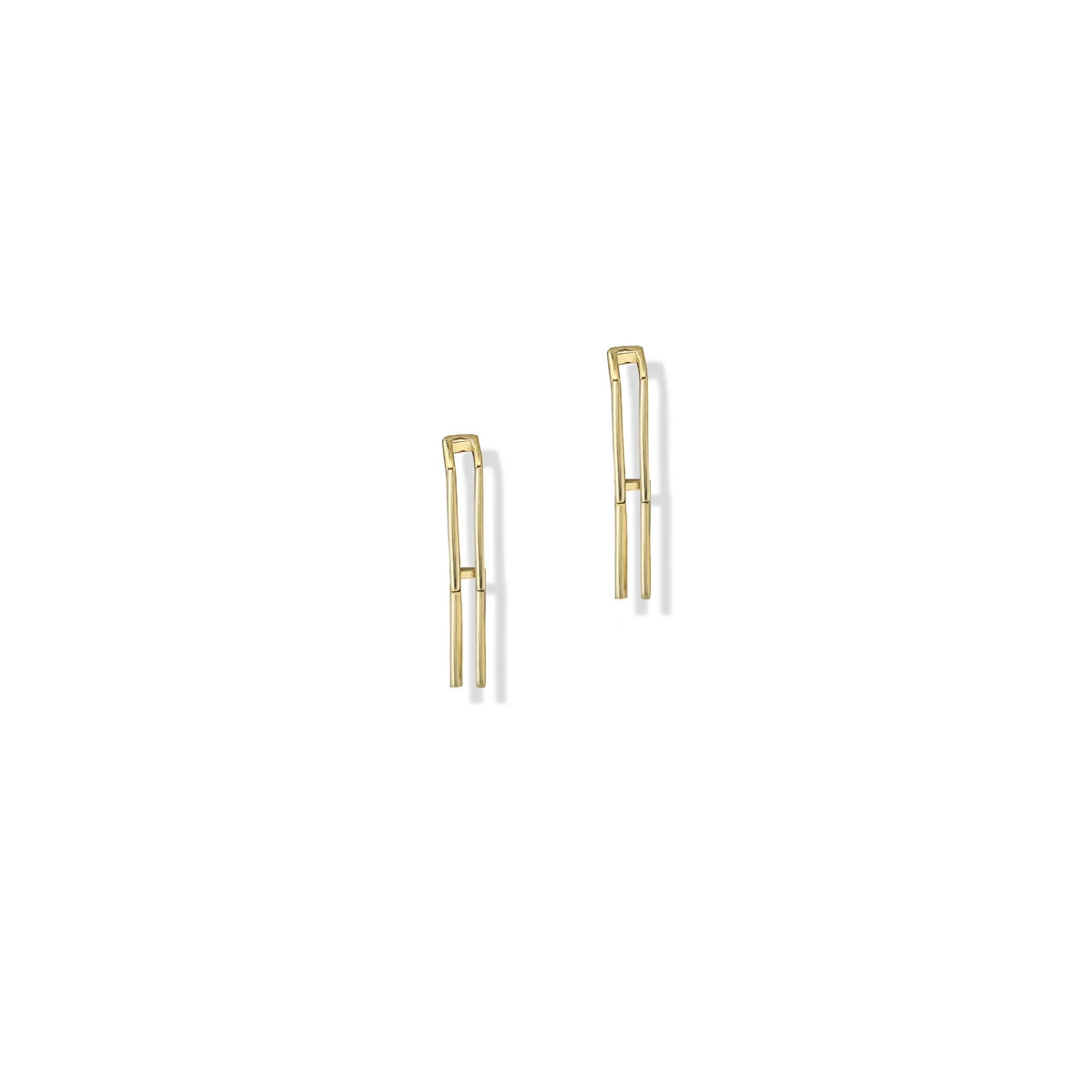 THE GEOMETRIC DROP EARRING