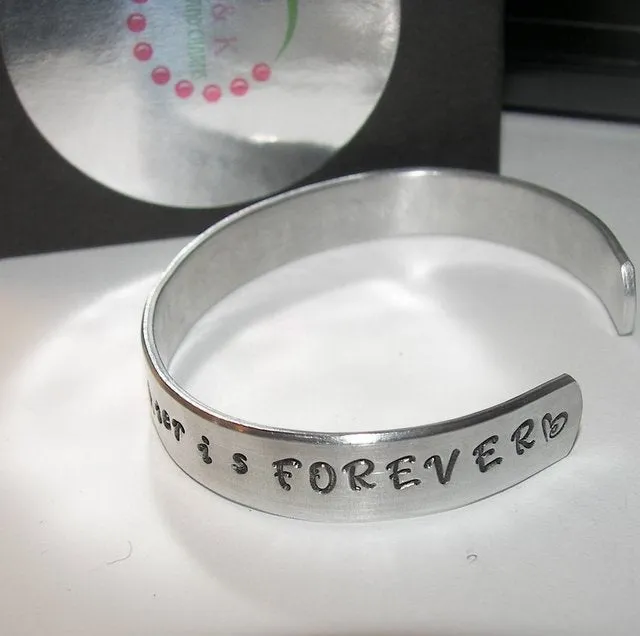 The love between a mother and daughter, custom  cuff bracelet, mother daughter bracelets, mommy bracelet, mother daughter jewelry
