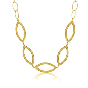 THEA GOLD NECKLACE FILIGREE