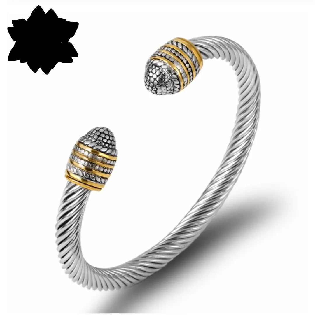 Thia Twisted Cuff Bangle