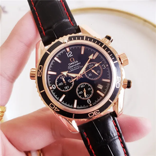 Top Brand Luxury Automatic Mechanical Watch Mens Watches ceramics Sapphire Luminous Calendar Mechanical 007 Watch