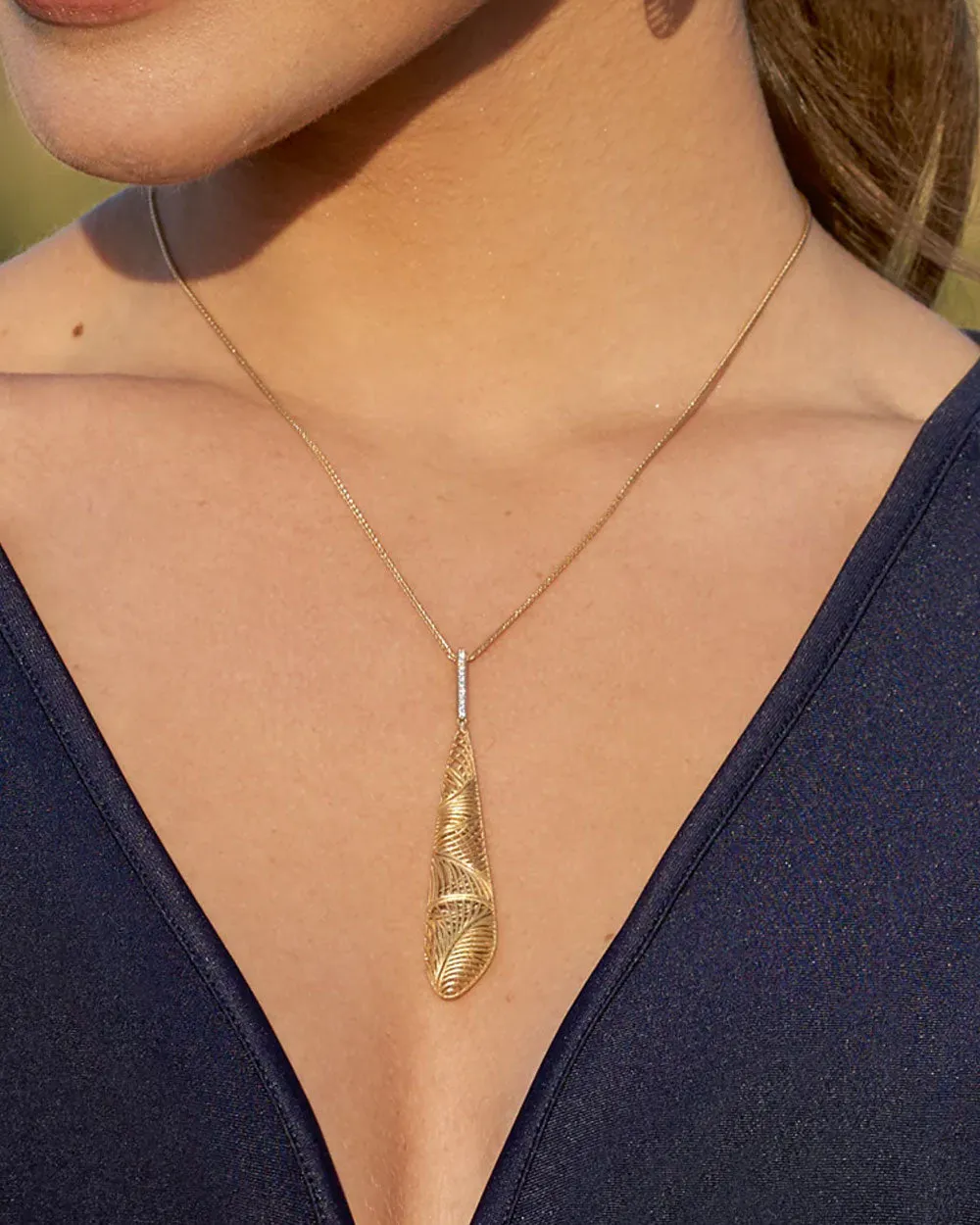 Tribe Pendant with Chain