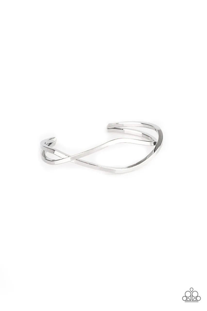 Tropicana Temptress Silver Paparazzi Bracelet