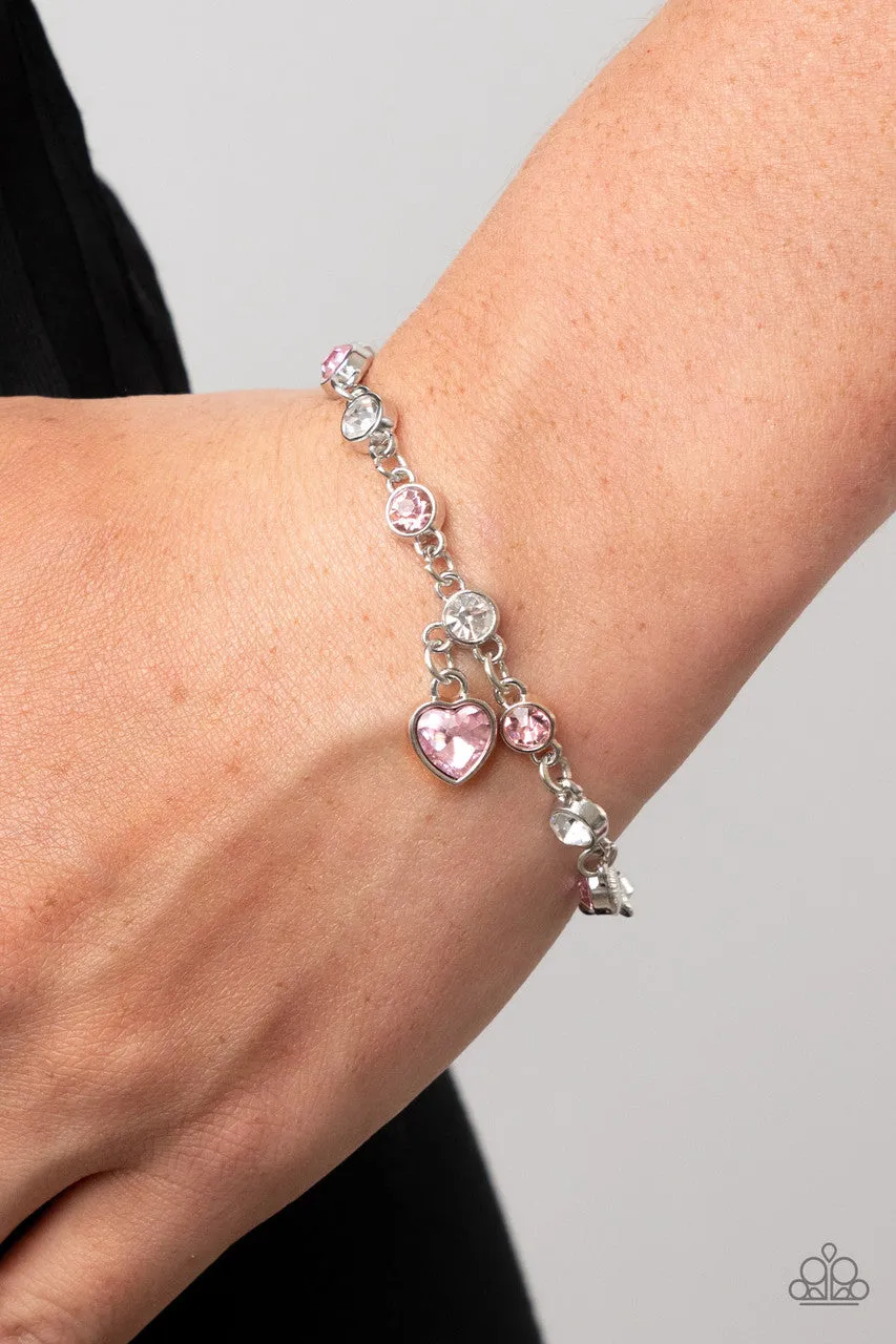 Truly Lovely Pink Paparazzi Bracelet