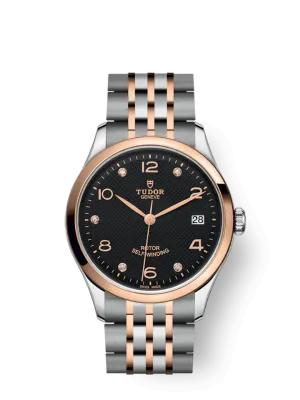 Tudor 1926, Stainless Steel and 18k Rose Gold with Diamond-set, 36mm, Ref# M91451-0004