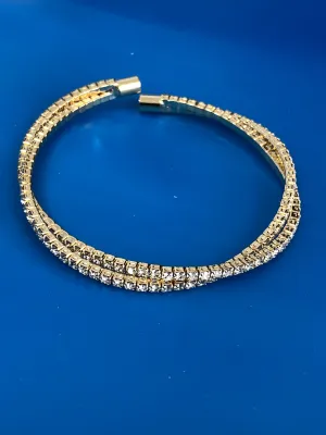 TWINE WHITE CUFF BRACELET