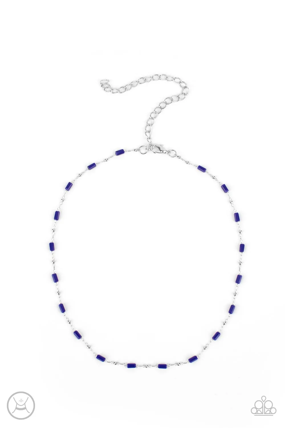 Urban Expo - Blue (Choker) Necklace